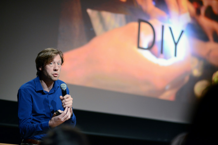 Rogier van der Heide gave an impressive presentation on Livable and Lovable Cities!